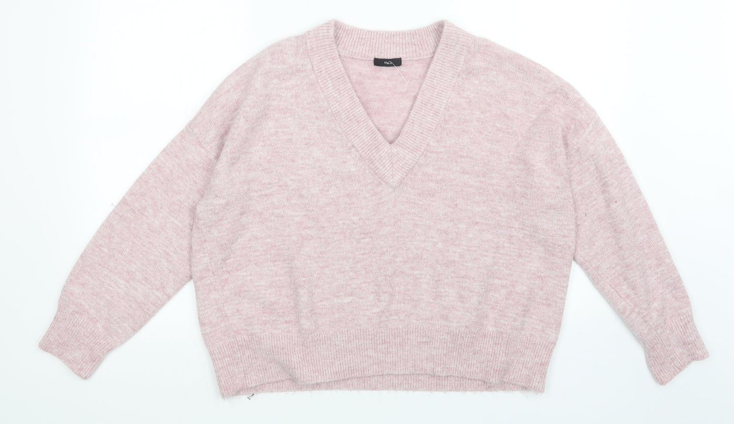 M&Co Womens Pink   Pullover Jumper Size 18