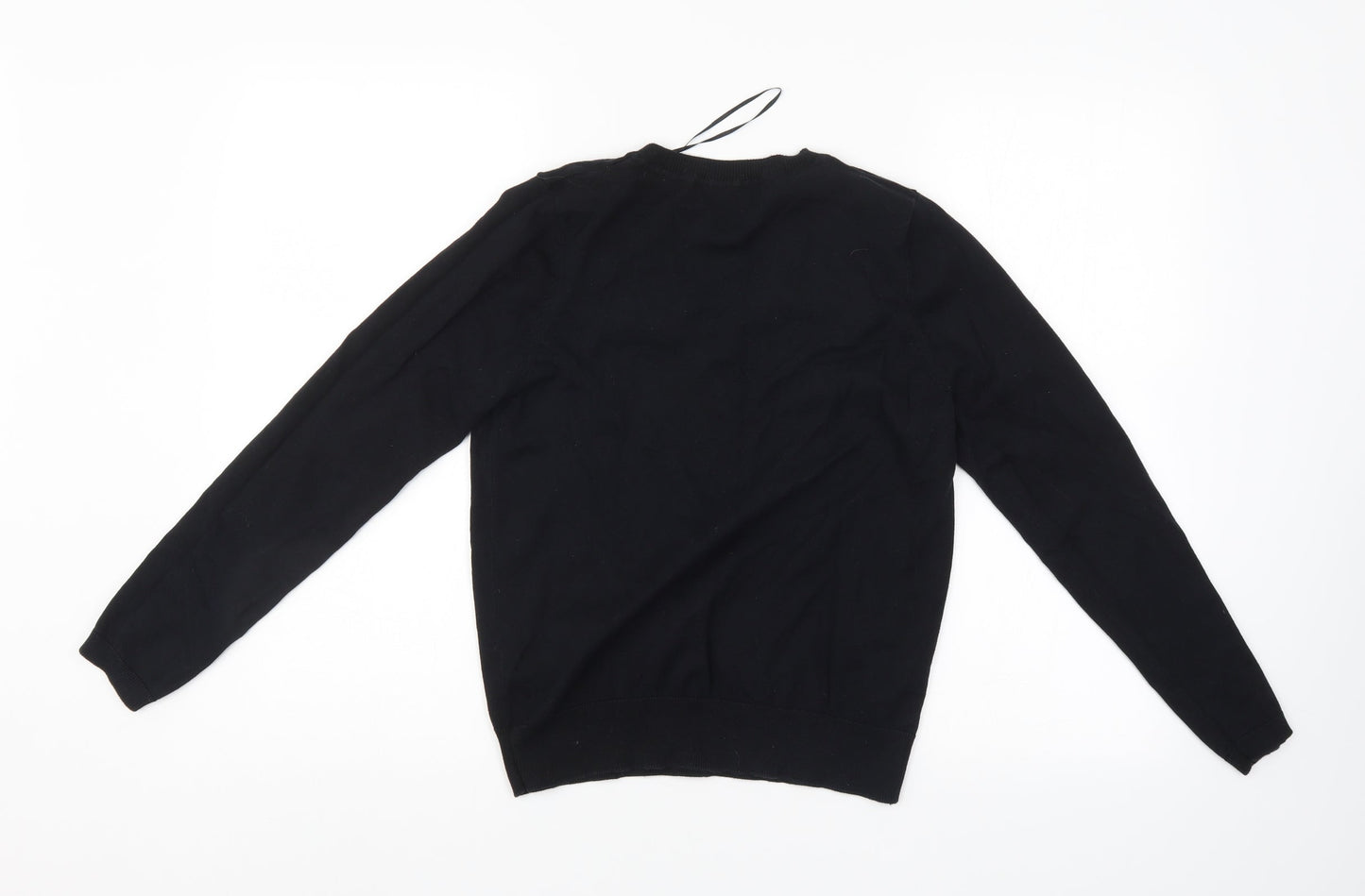 K is for Knitware Womens Black   Pullover Jumper Size 12