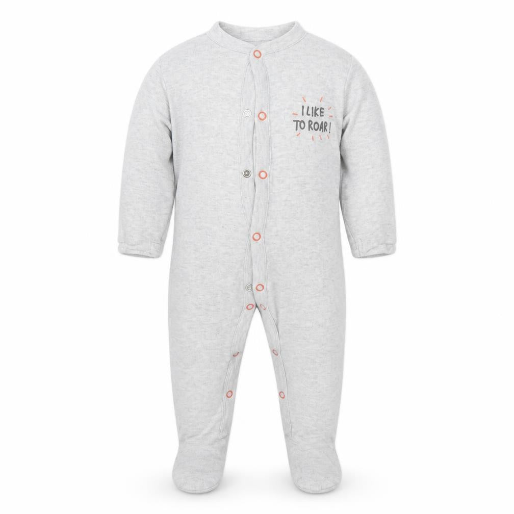 Mothercare Baby Grey   Babygrow One-Piece Size 3-6 Months
