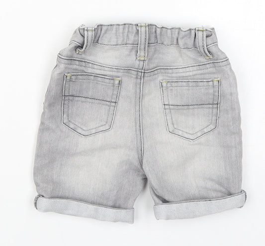 Denim Co Boys Grey  Denim Cropped Jeans Size 12-18 Months