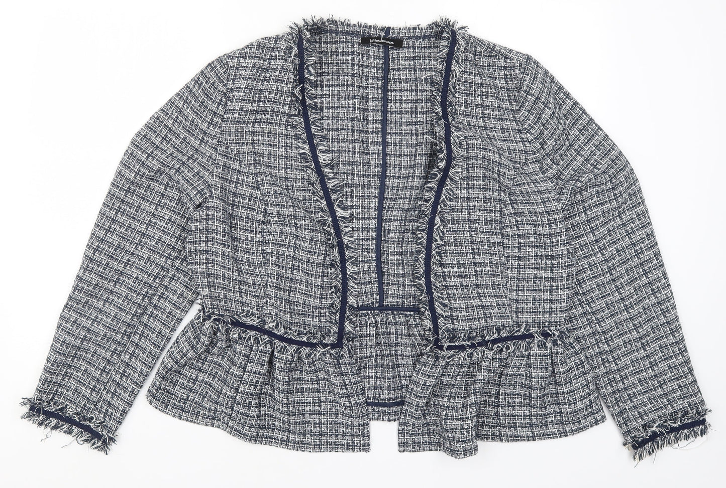 Kaleidoscope Womens Blue   Jacket  Size 18
