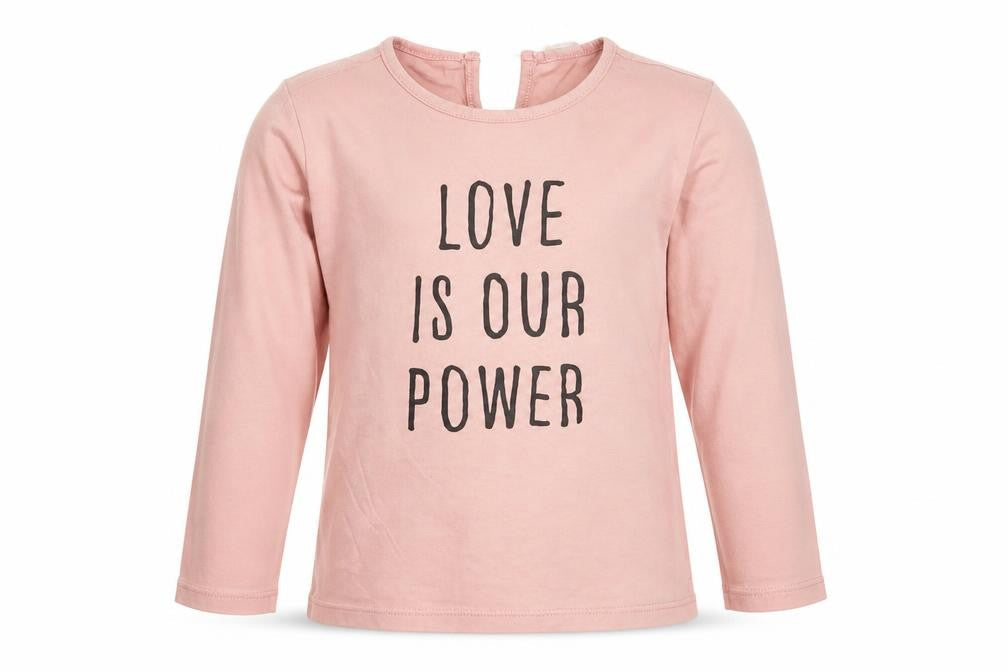 H&M Girls Pink   Basic T-Shirt Size 2-3 Years  - Love is Our Power