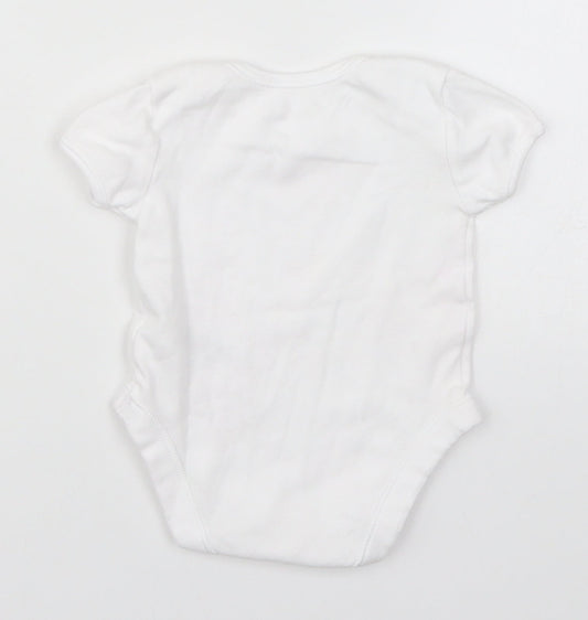 George Girls White   Babygrow One-Piece Size 3-6 Months  - Completely Cute