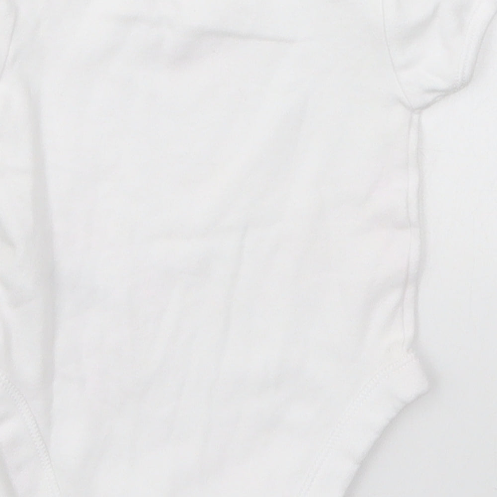 George Girls White   Babygrow One-Piece Size 3-6 Months  - Completely Cute