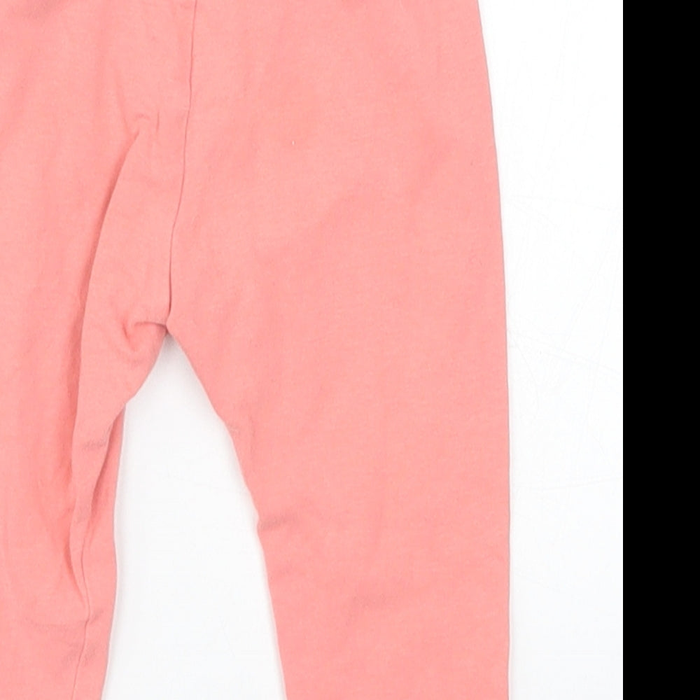 Mini Club Girls Pink   Capri Leggings Size 9-12 Months