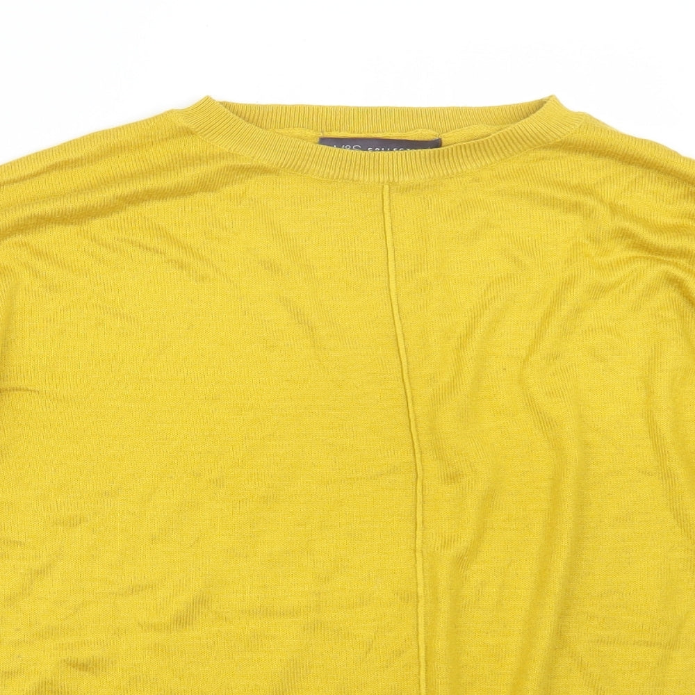 Marks and Spencer Womens Yellow  Knit Pullover Jumper Size M