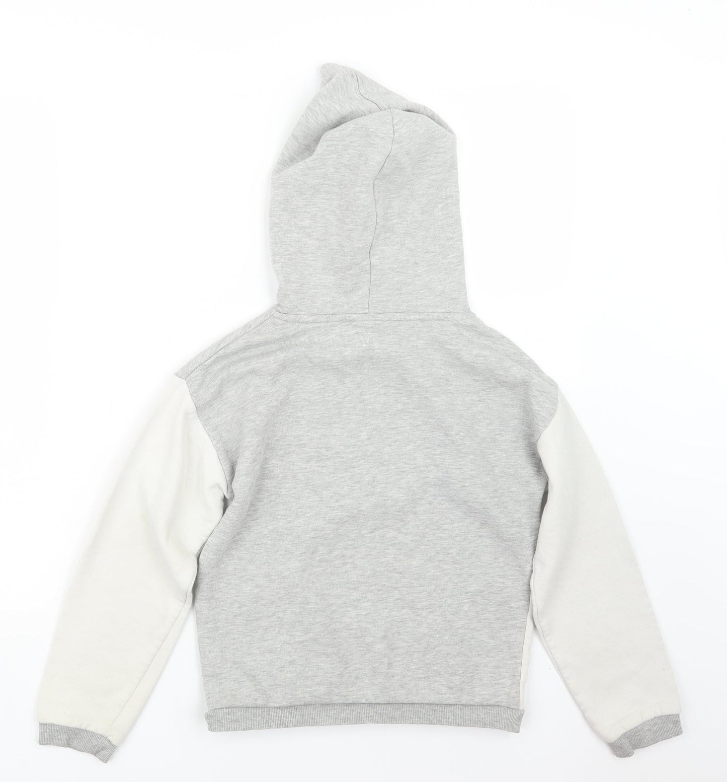 matala Girls White   Pullover Hoodie Size 10 Years