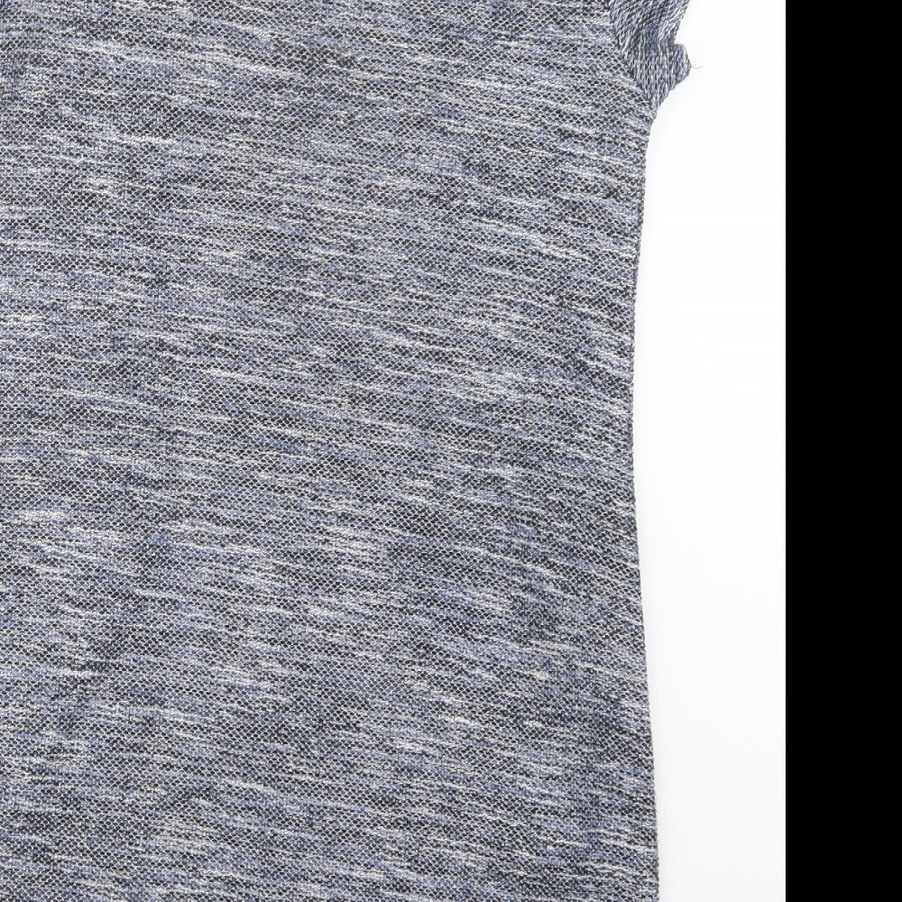 New Look Womens Blue  Knit Pullover Jumper Size 12  - Long