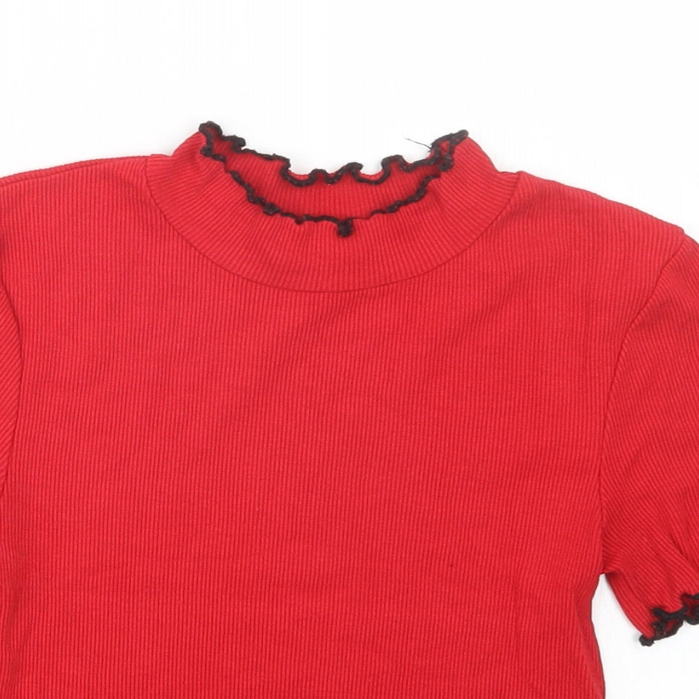 Select Womens Red   Pullover Jumper Size 8