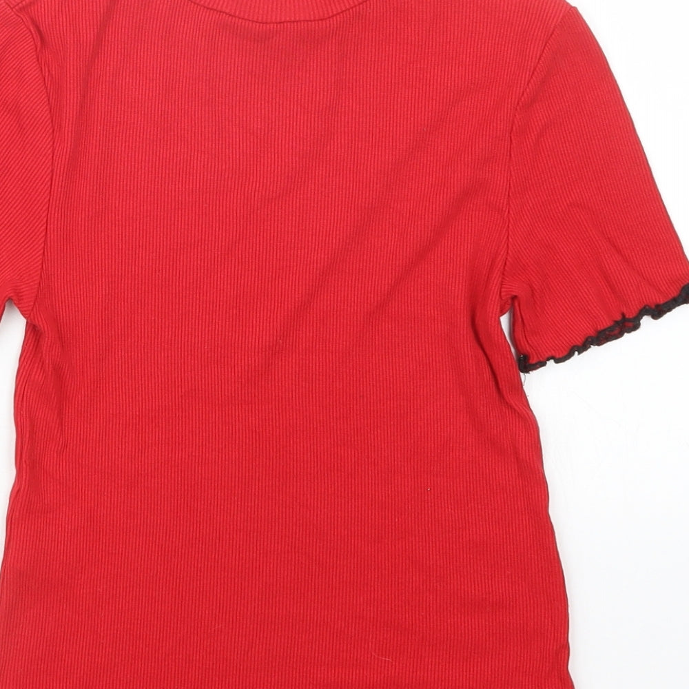 Select Womens Red   Pullover Jumper Size 8