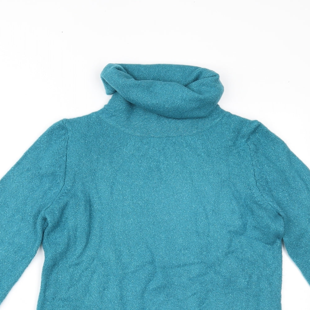 M&Co Womens Blue   Pullover Jumper Size 12