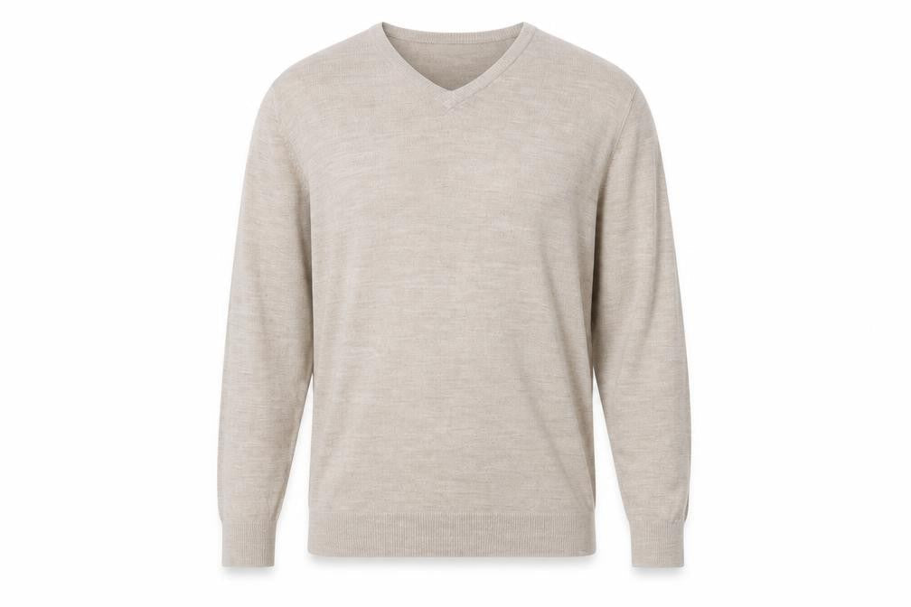 Marks and Spencer Mens Beige   Pullover Jumper Size L