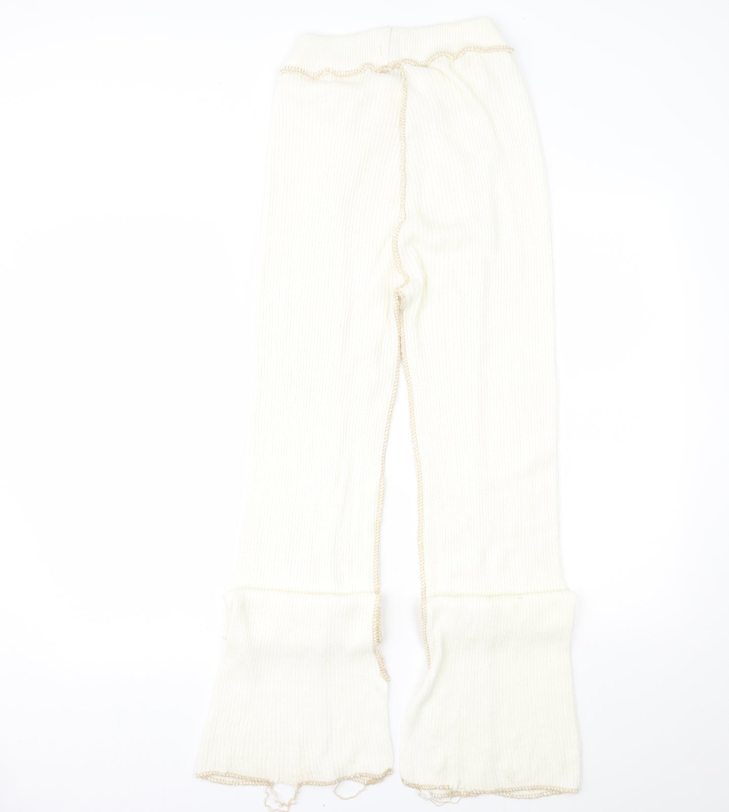 I SAW IT FIRST Womens Ivory   Trousers  Size M L31 in