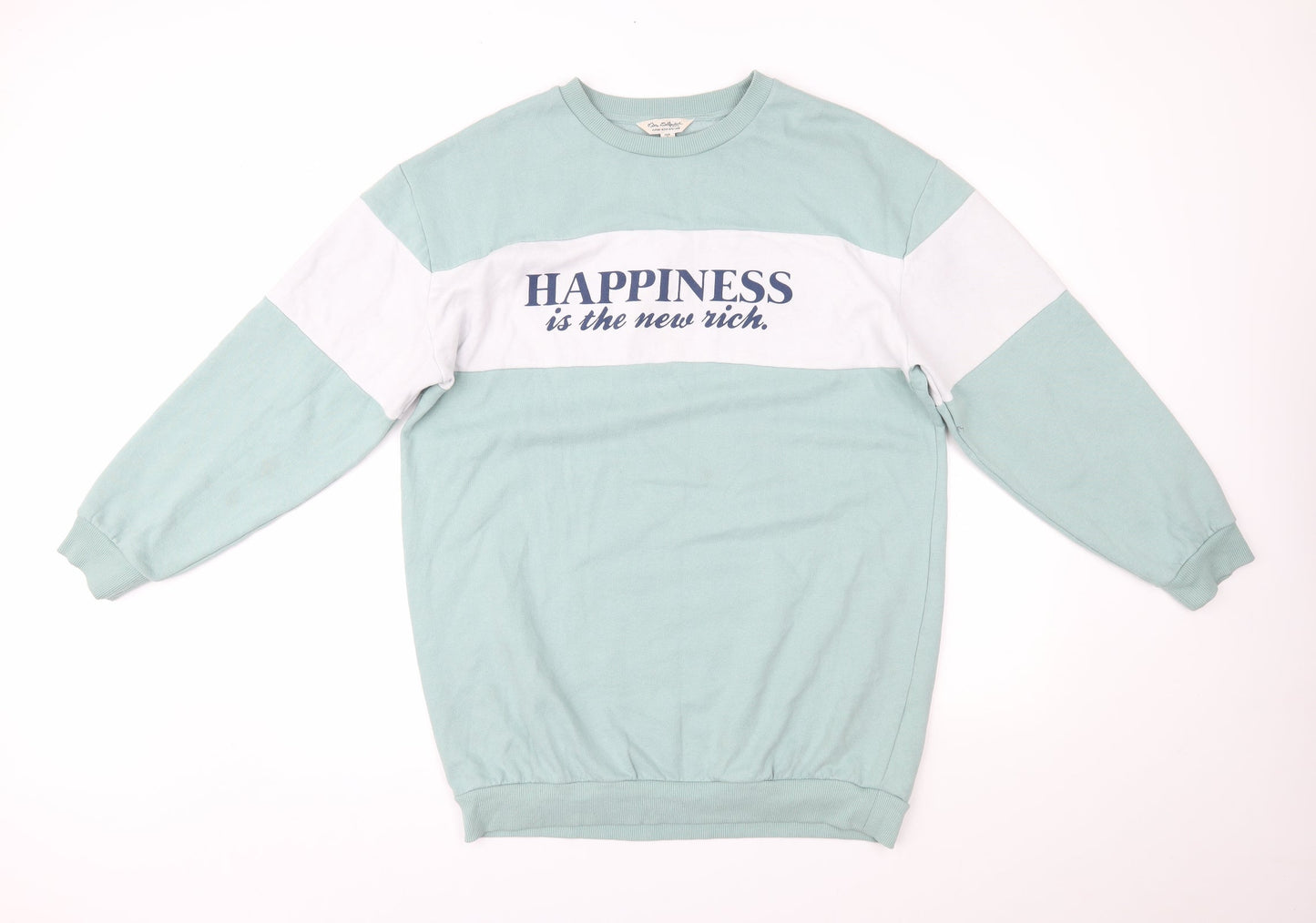 Miss Selfridge Womens Green   Pullover Jumper Size M