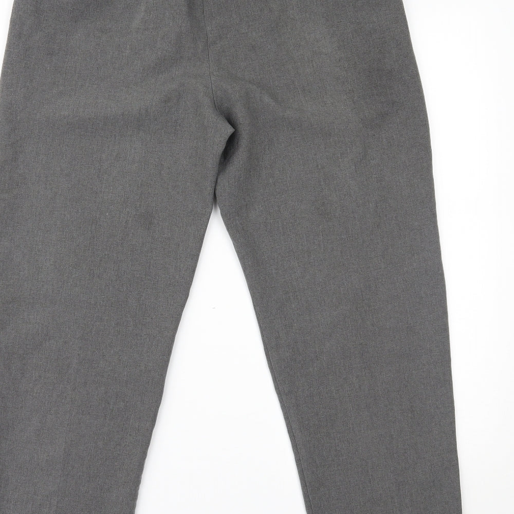 EDITIONS Womens Grey   Trousers  Size 12 L24 in