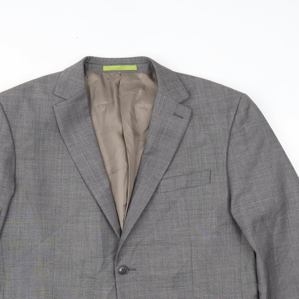 Burton Mens Grey   Jacket Blazer Size 40