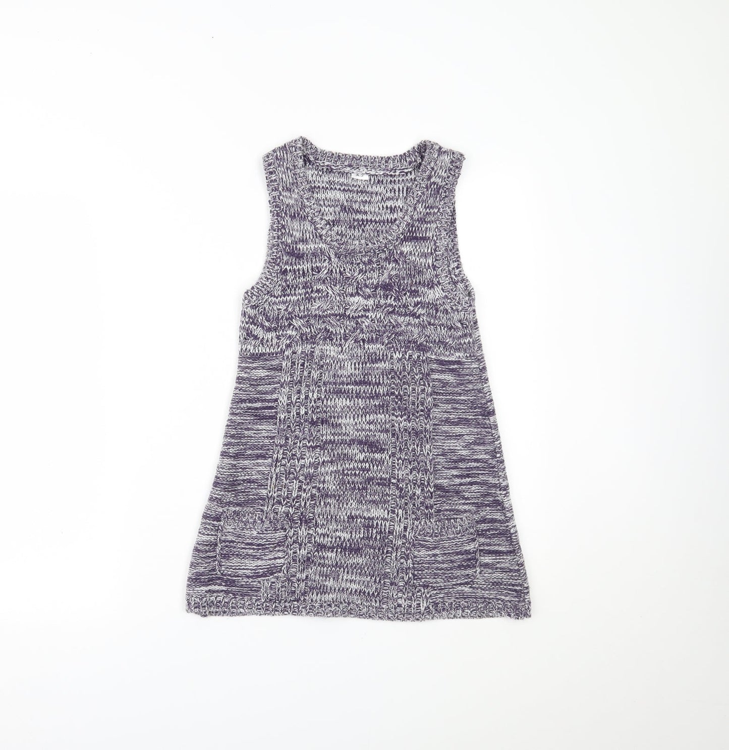 Preworn Womens Purple   Vest Jumper Size XS