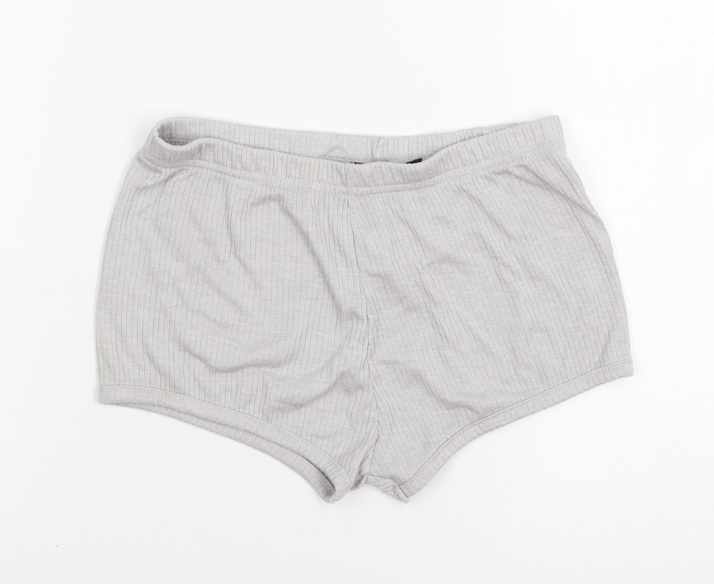 Missguid Womens Grey Solid Jersey Cami Pyjama Pants Size 8