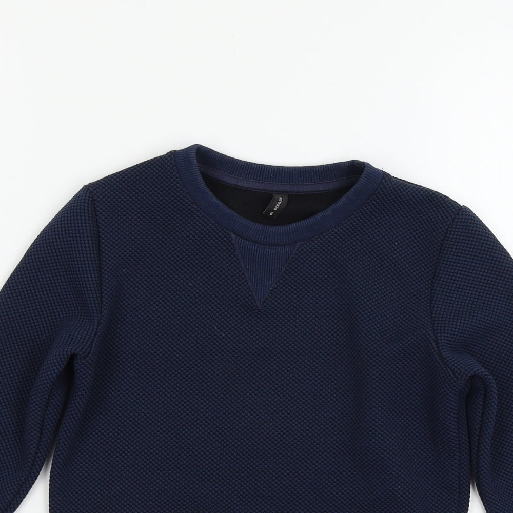 Body Soul Boys Blue  Jersey Pullover Sweatshirt Size 6 Years