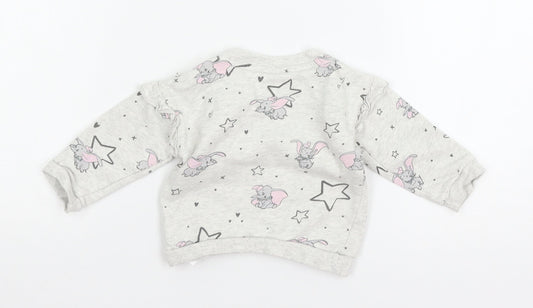 George Baby Grey  Jersey Pullover Jumper Size 3-6 Months  - Dum