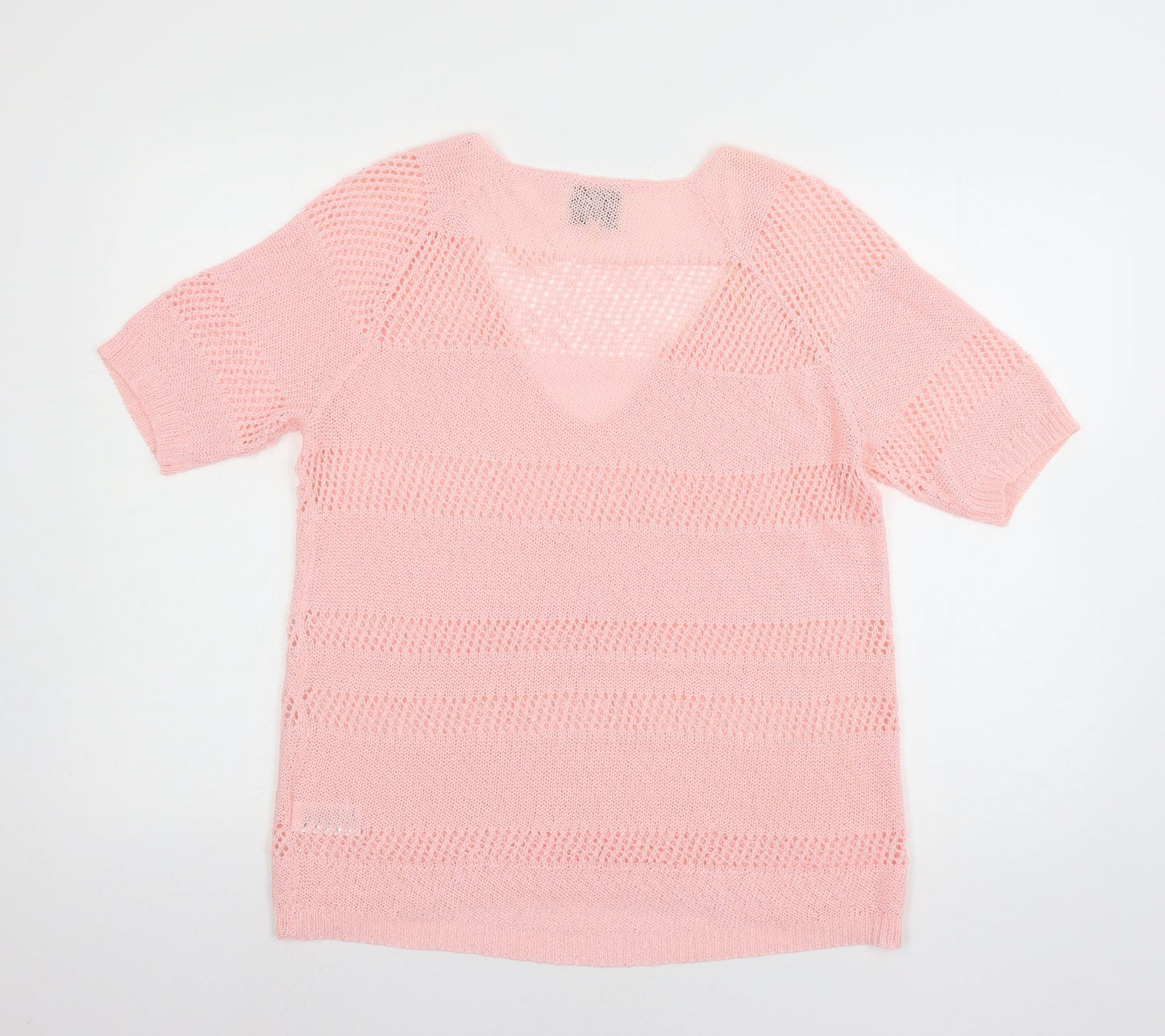 Papaya Womens Pink  Knit Pullover Jumper Size 14