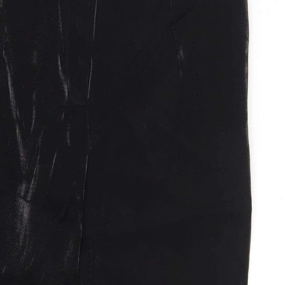 Linea Womens Black   Chino Trousers Size 12 L25 in