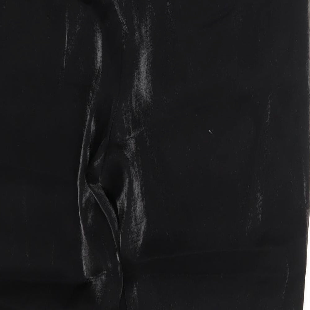 Linea Womens Black   Chino Trousers Size 12 L25 in