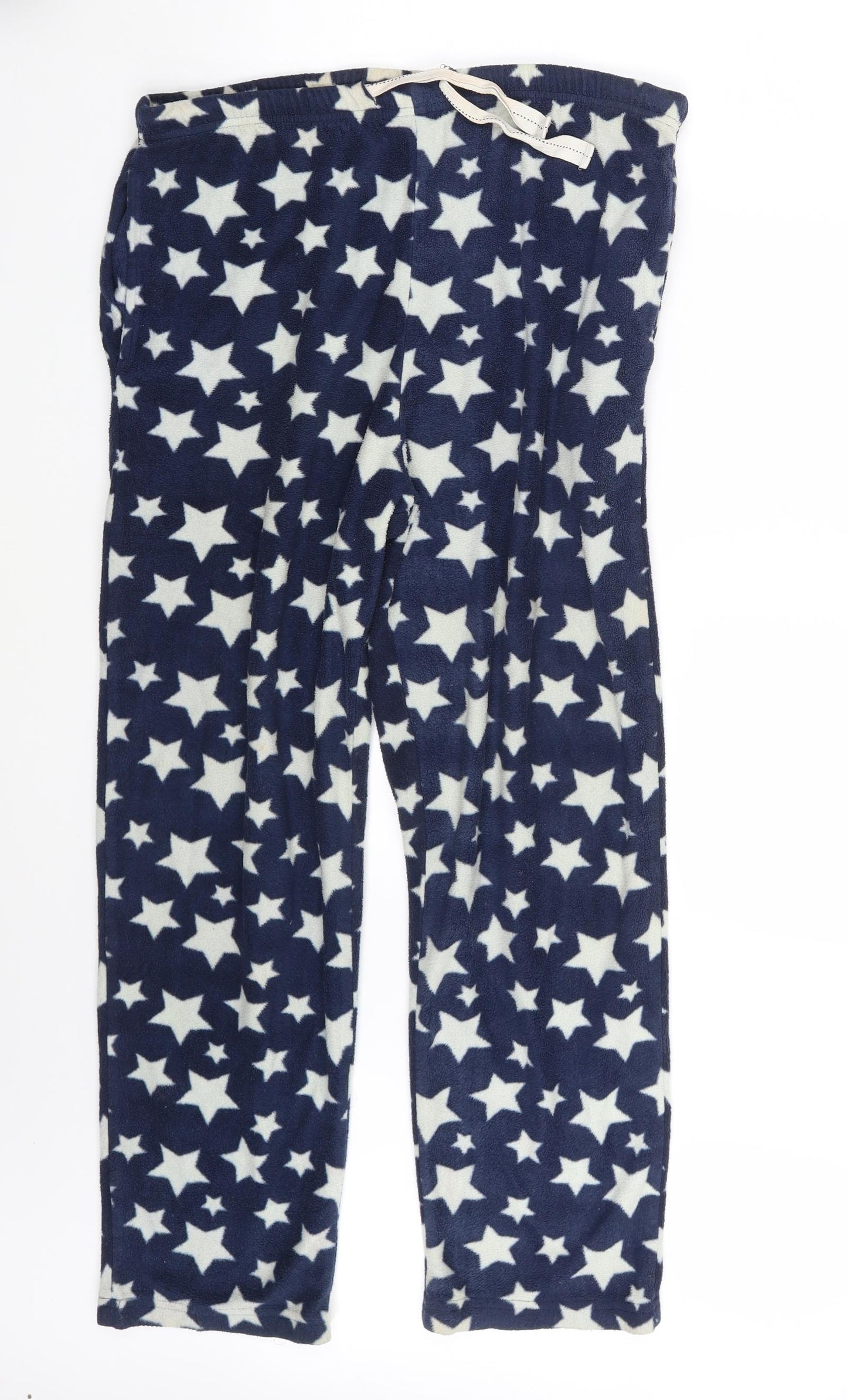 Preworn Womens Blue Fair Isle  Snow Pants Trousers Size 34 in L27 in
