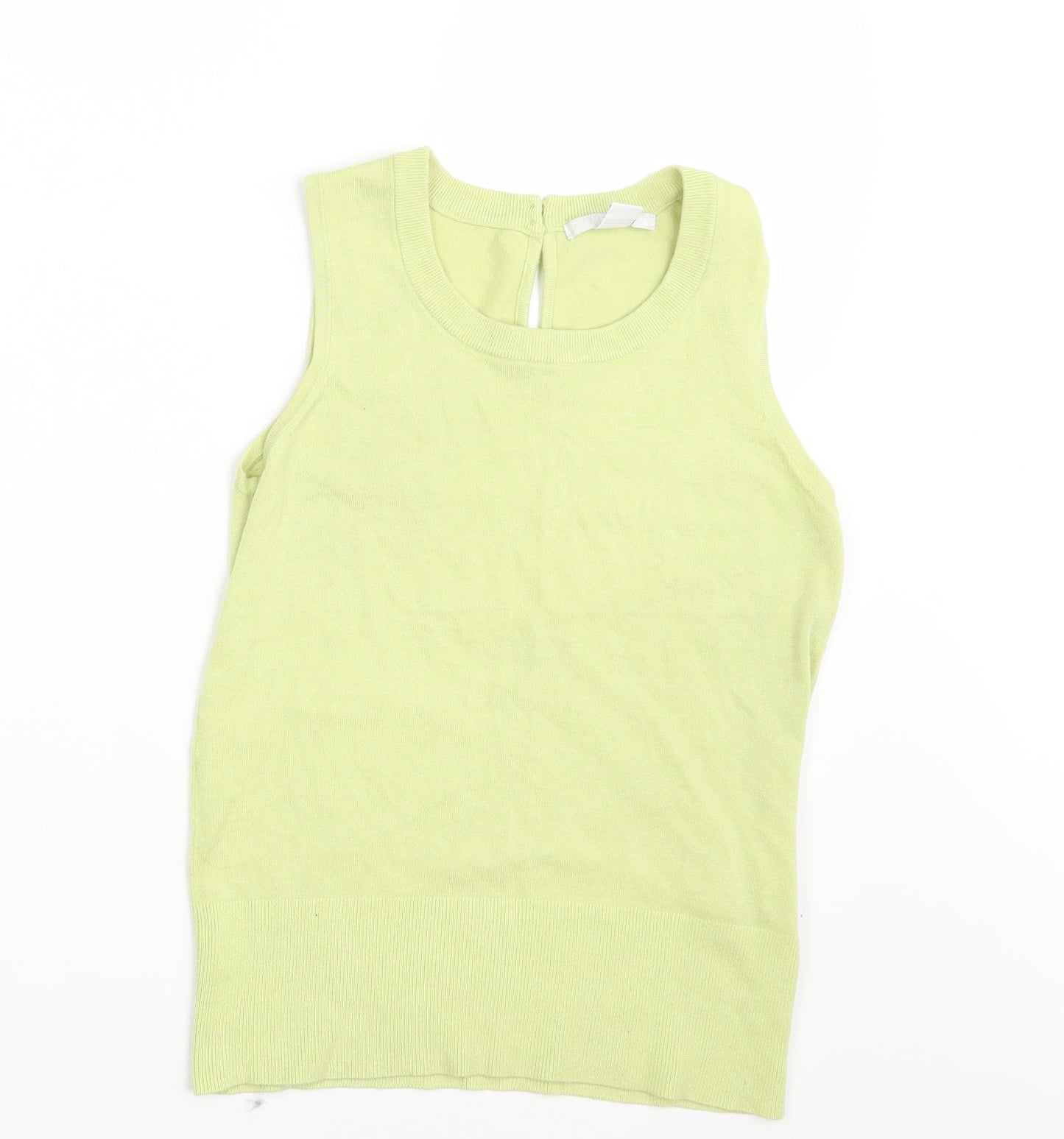 H&M Womens Yellow   Pullover Jumper Size 10