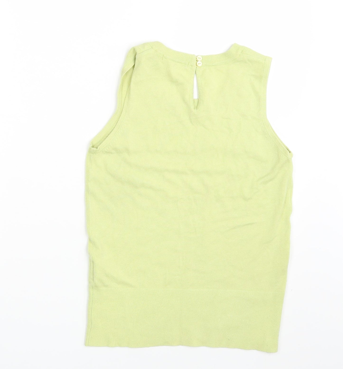H&M Womens Yellow   Pullover Jumper Size 10