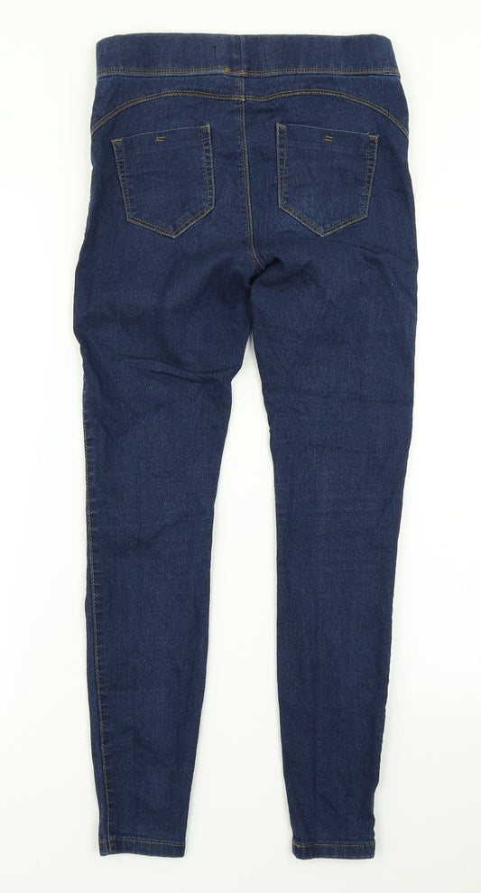 Denim Co Womens Blue  Denim Jegging Jeans Size 8 L26 in