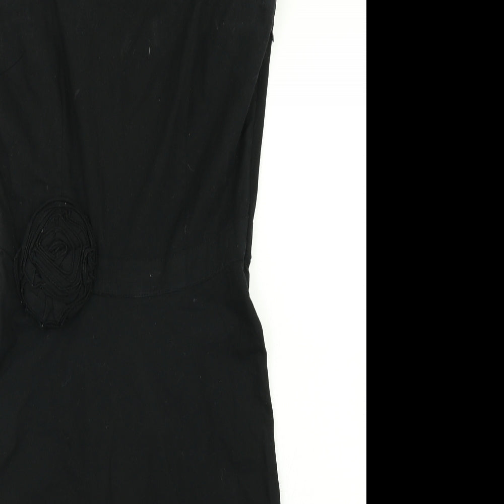 H&M Womens Black   Pencil Dress  Size 12