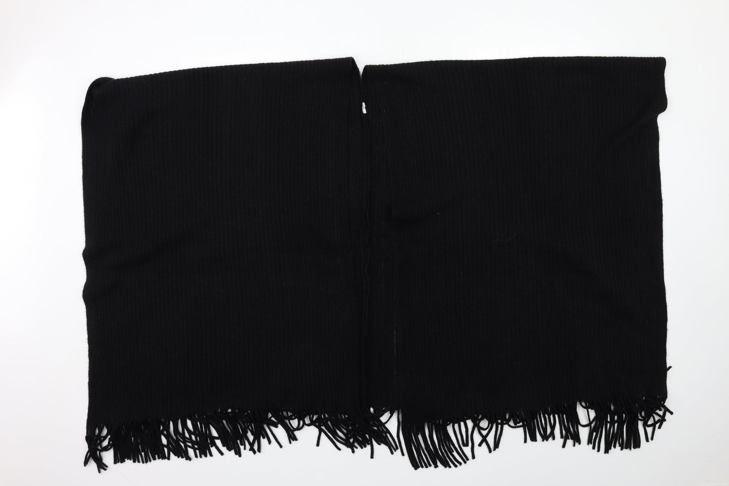 Preworn Womens Black    Shawl/Wrap