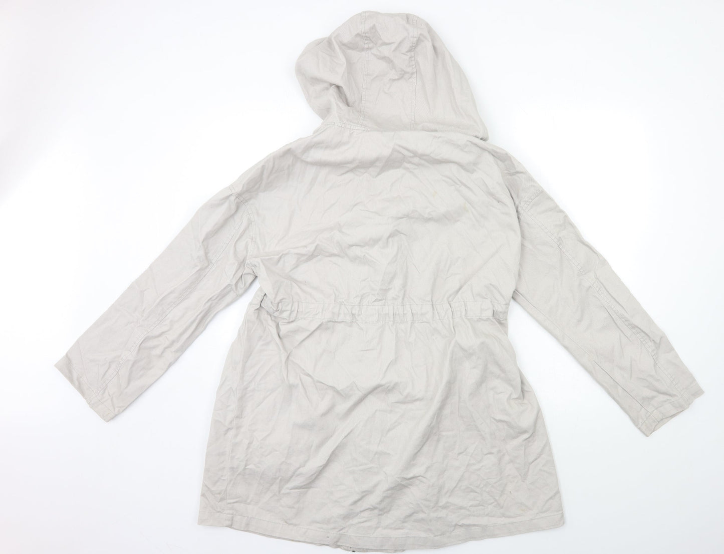 ASOS Womens Grey   Overcoat Coat Size 8
