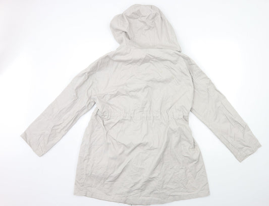 ASOS Womens Grey   Overcoat Coat Size 8