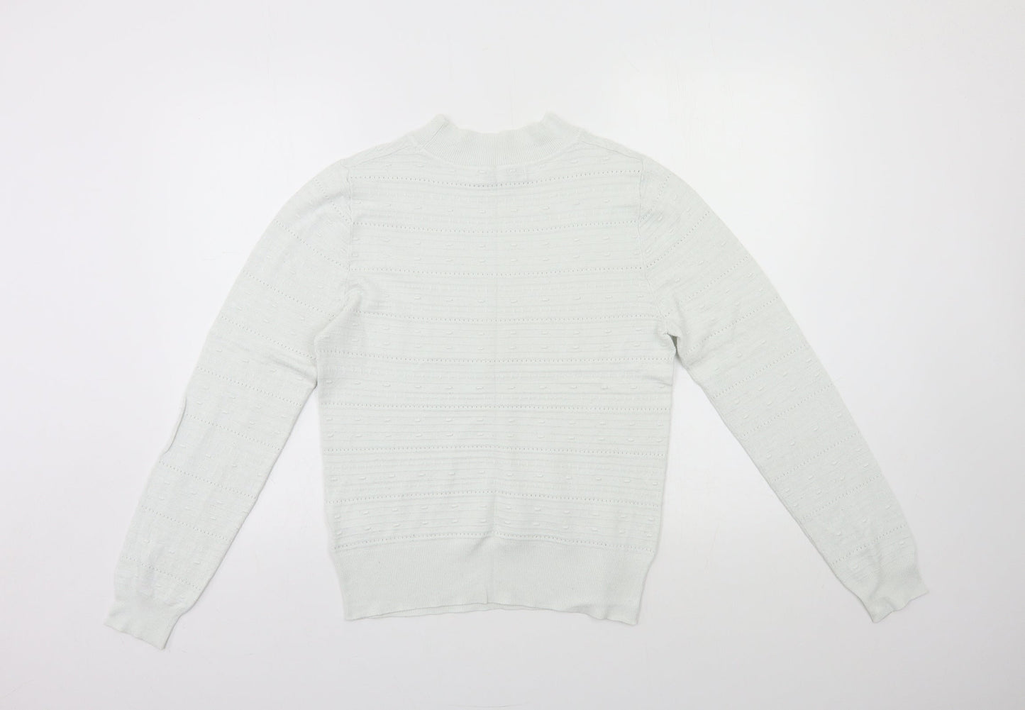 NXT Womens White  Knit Pullover Jumper Size 12