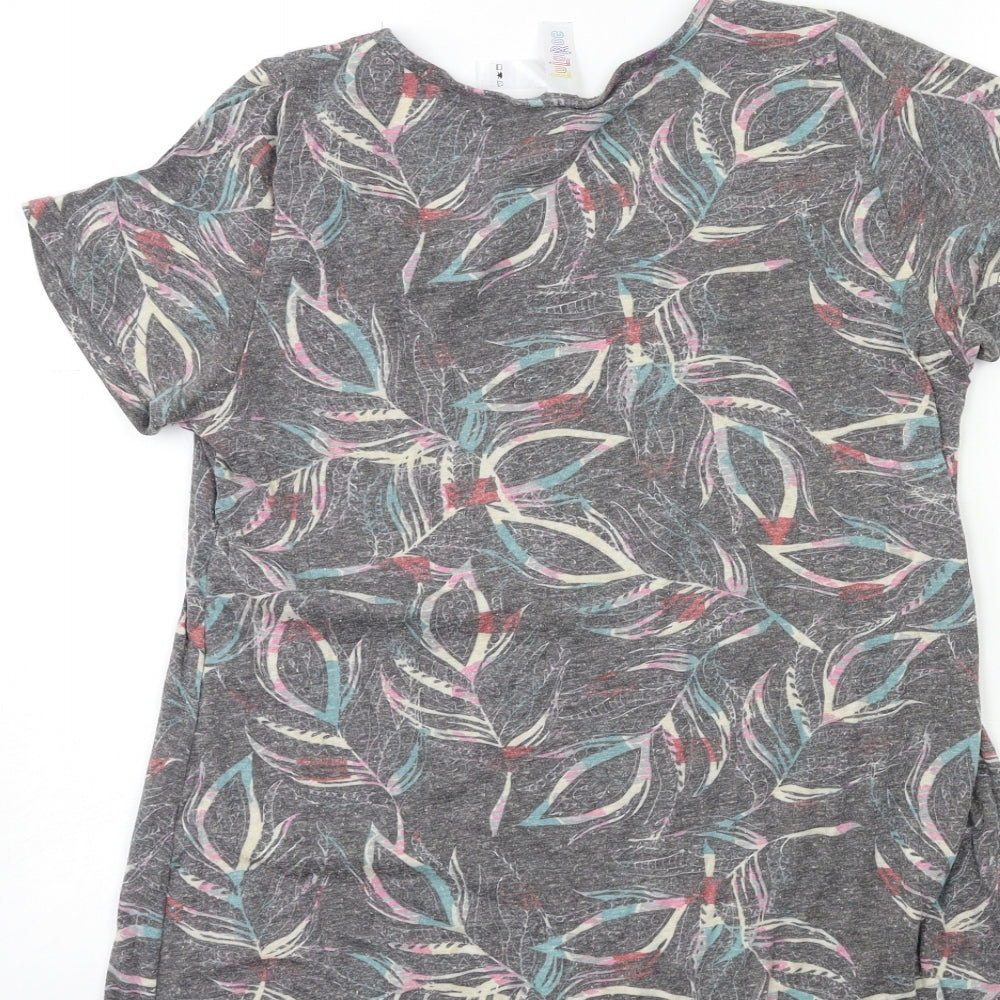 luloroe Womens Grey   Basic T-Shirt Size M