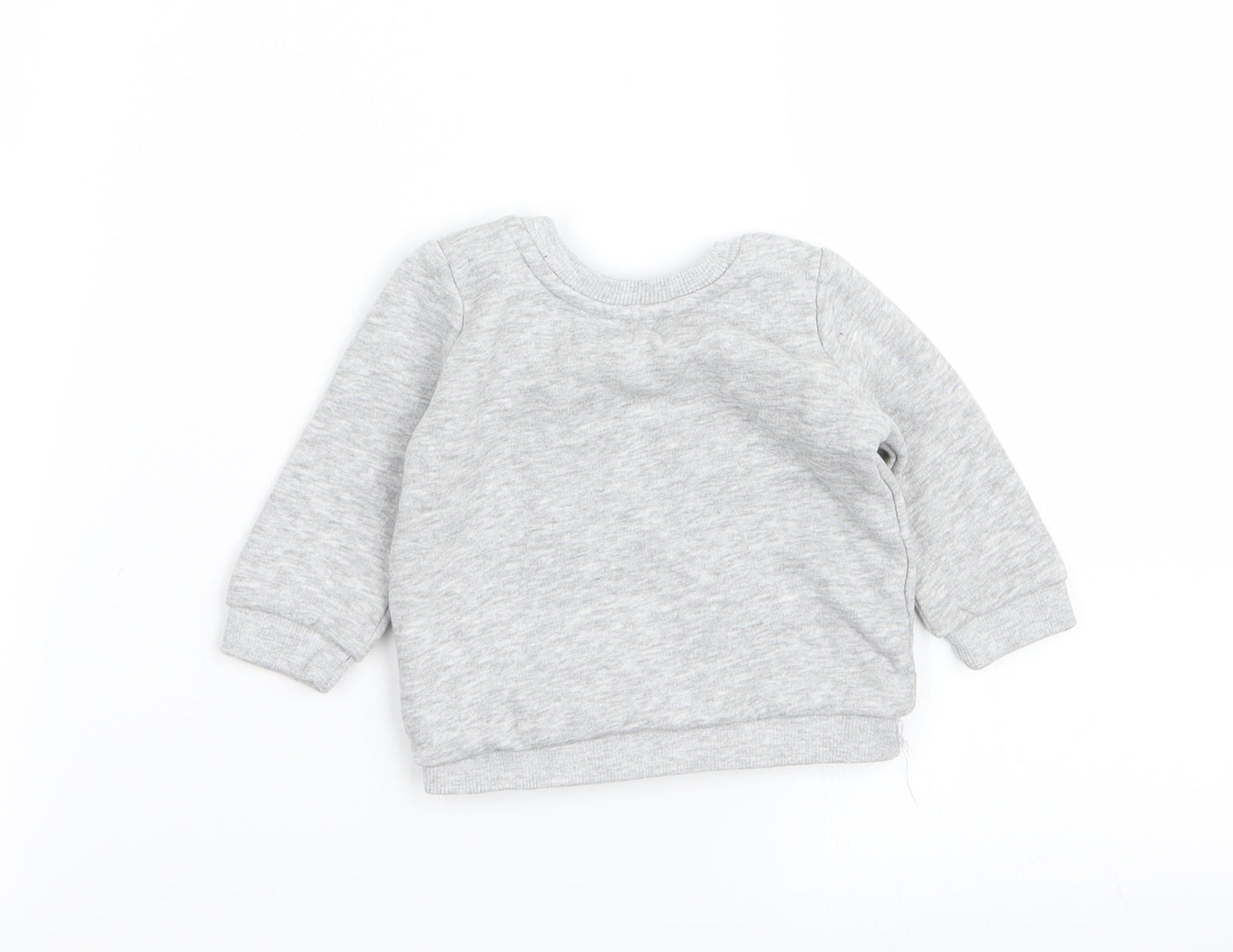 Matalan Boys Grey   Pullover Jumper Size 0-3 Months
