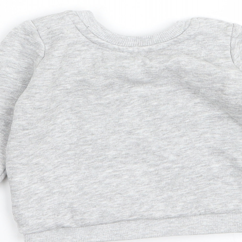 Matalan Boys Grey   Pullover Jumper Size 0-3 Months