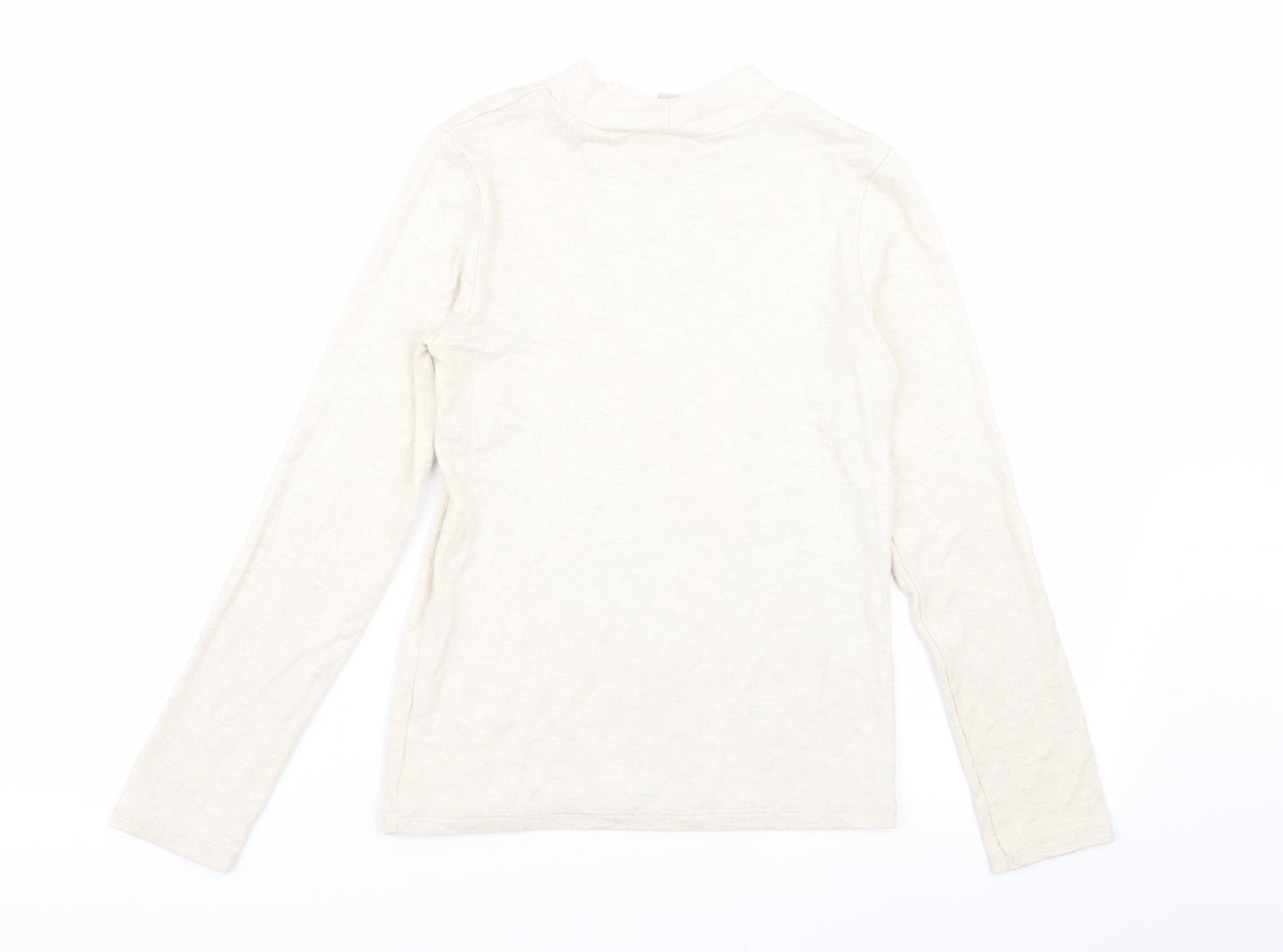 TU Girls Beige   Basic T-Shirt Size 11 Years
