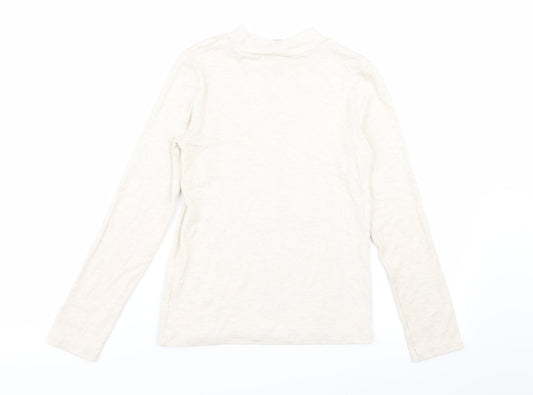 TU Girls Beige   Basic T-Shirt Size 11 Years