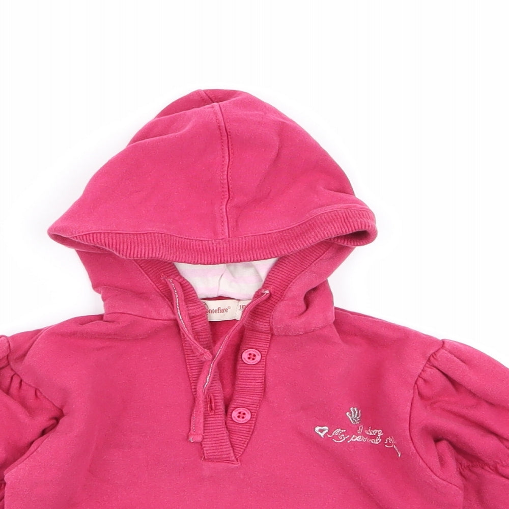 montefiore Girls Pink   Pullover Jumper Size 18-24 Months