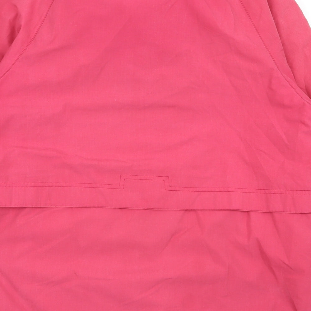 telemac Womens Pink   Overcoat Coat Size S
