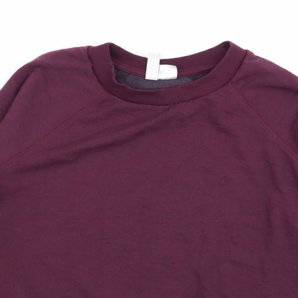 Divided by H&M Womens Purple   Pullover Jumper Size XS