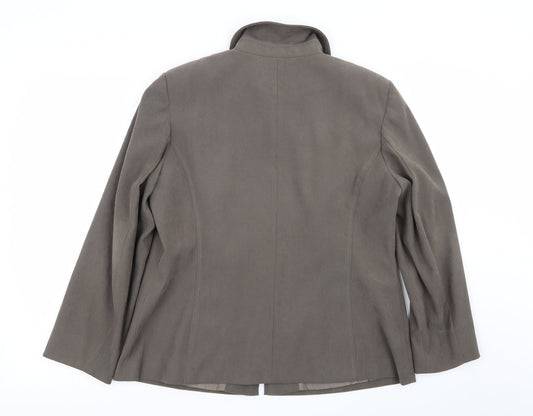 Classic Womens Grey   Jacket  Size 16