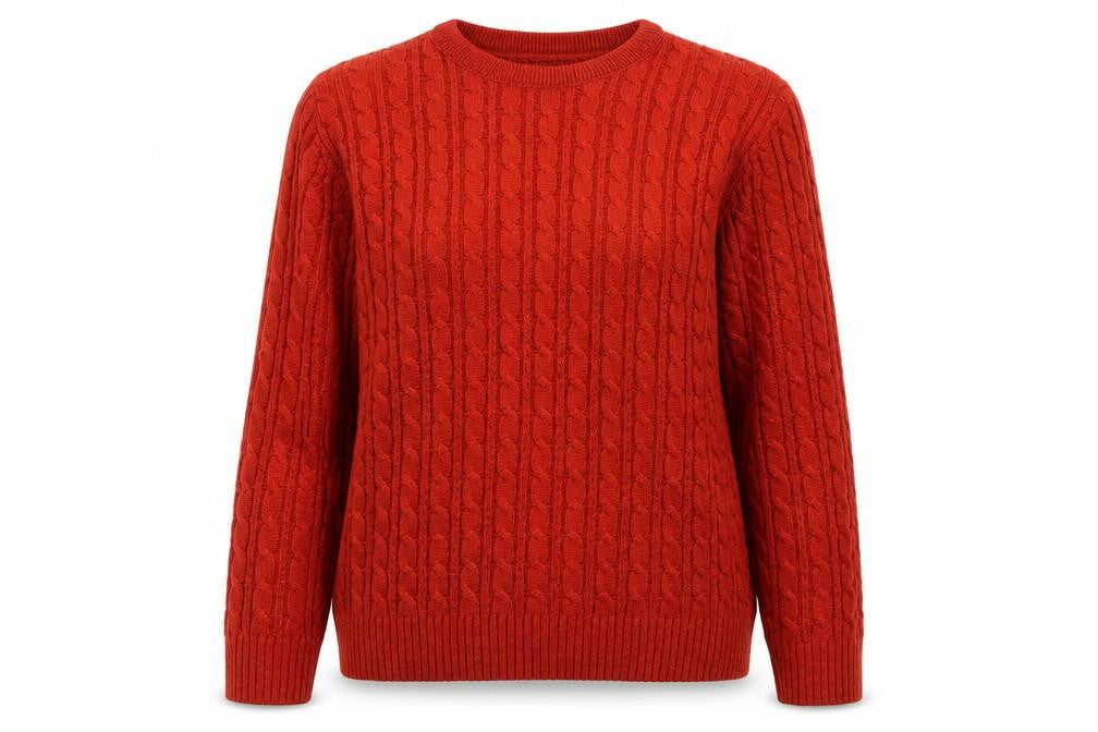 pure and natural Womens Orange   Pullover Jumper Size L