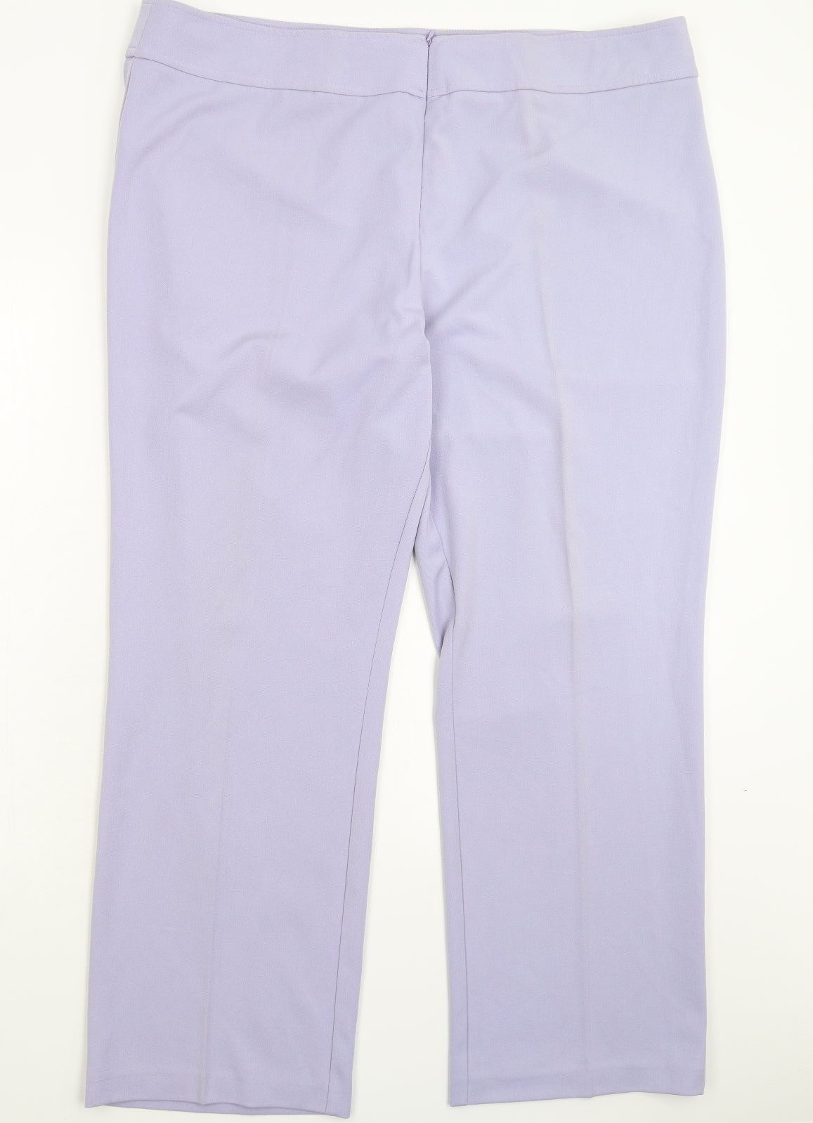 Agenda Womens Purple   Trousers  Size 24 L30 in