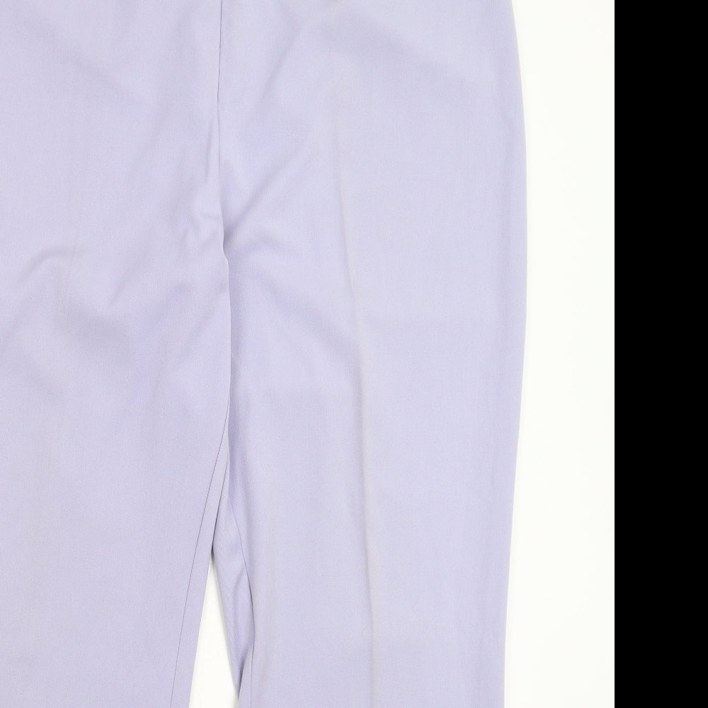 Agenda Womens Purple   Trousers  Size 24 L30 in