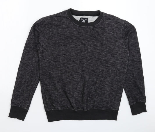Boohoo Mens Blue   Pullover Sweatshirt Size S