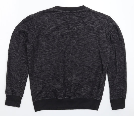 Boohoo Mens Blue   Pullover Sweatshirt Size S